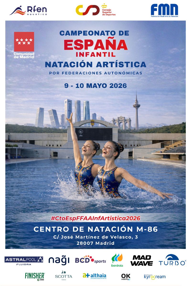 CAMPEONATO DE ESPAÑA DE NATACIÓN ARTÍSTICA  INFANTIL POR FEDERACIONES AUTONÓMICAS
