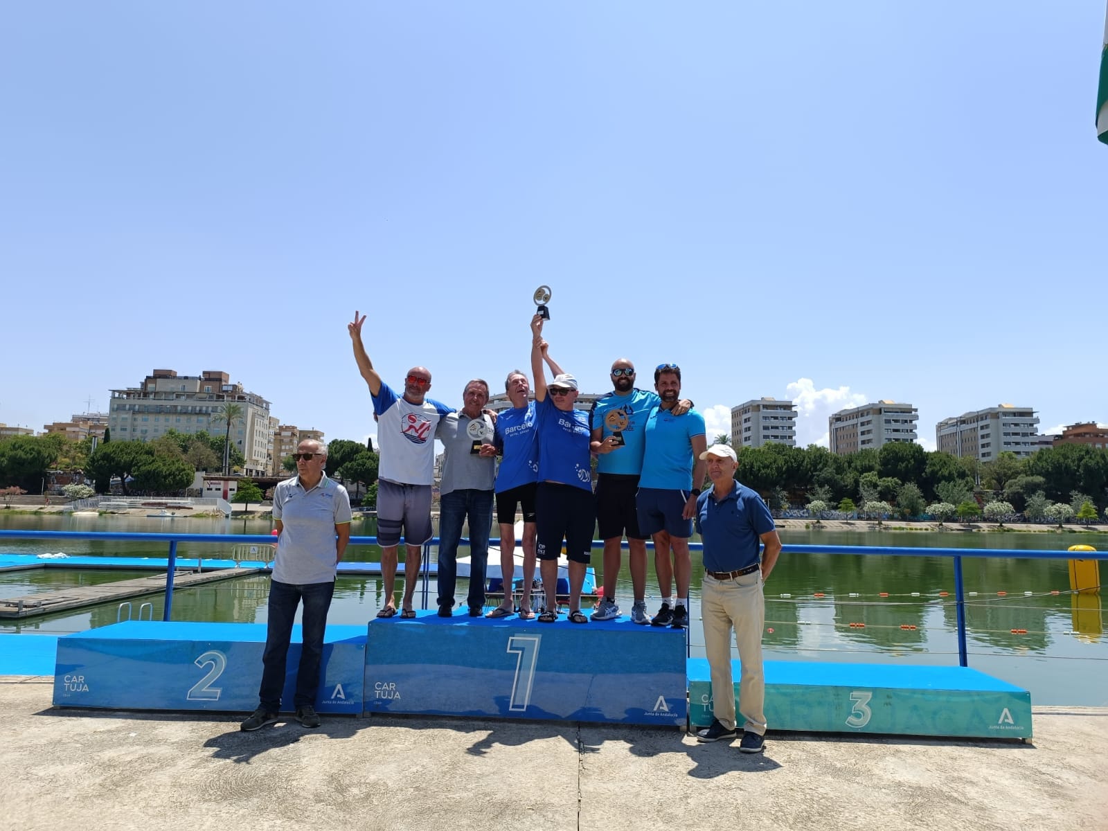 Tercer puesto por clubes en categoría masculina y conjunta para el Máster Torrijos y ocho medallas de clubes de Castilla-La Mancha en el Campeonato de España Máster de Aguas Abiertas