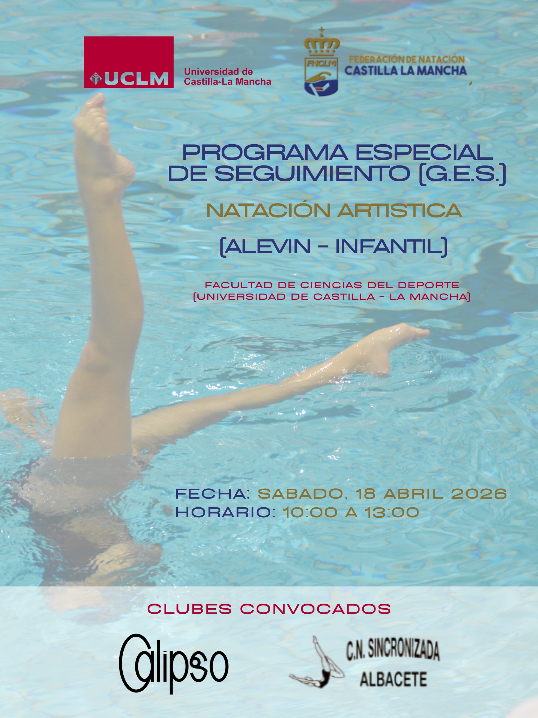 Prog. Especial Seguimiento Natación Artística – Alevín-Infantil