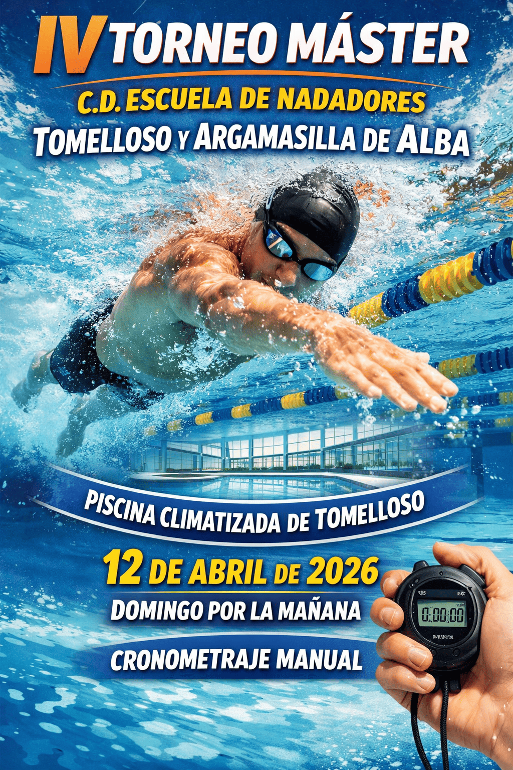 IV Torneo Máster C.D. Escuela Nadadores Tomelloso y Argamasilla de Alba